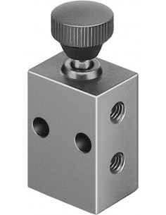 Pushbutton valve K-3-M5 (3660)