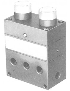 Pushbutton valve T-5/3-1/4...