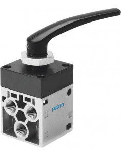 Hand lever valve H-5-1/4-B...